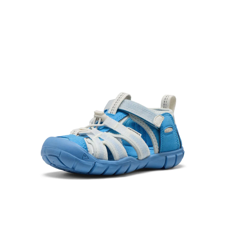 Little Kids' Seacamp II CNX  |  Azure Blue/Star White - Image 3