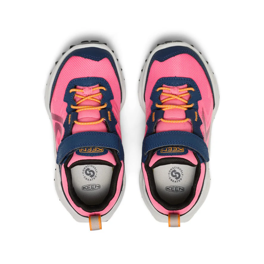 Little Kids' Zionic Waterproof Shoe  |  Naval Academy/Pink Lemonade - Image 4