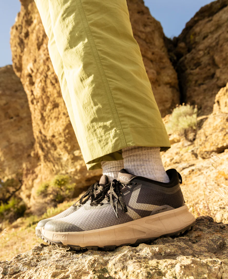Men's 450 Dirt Hiking Shoe  |  Safari/Red Ochre - Image 8