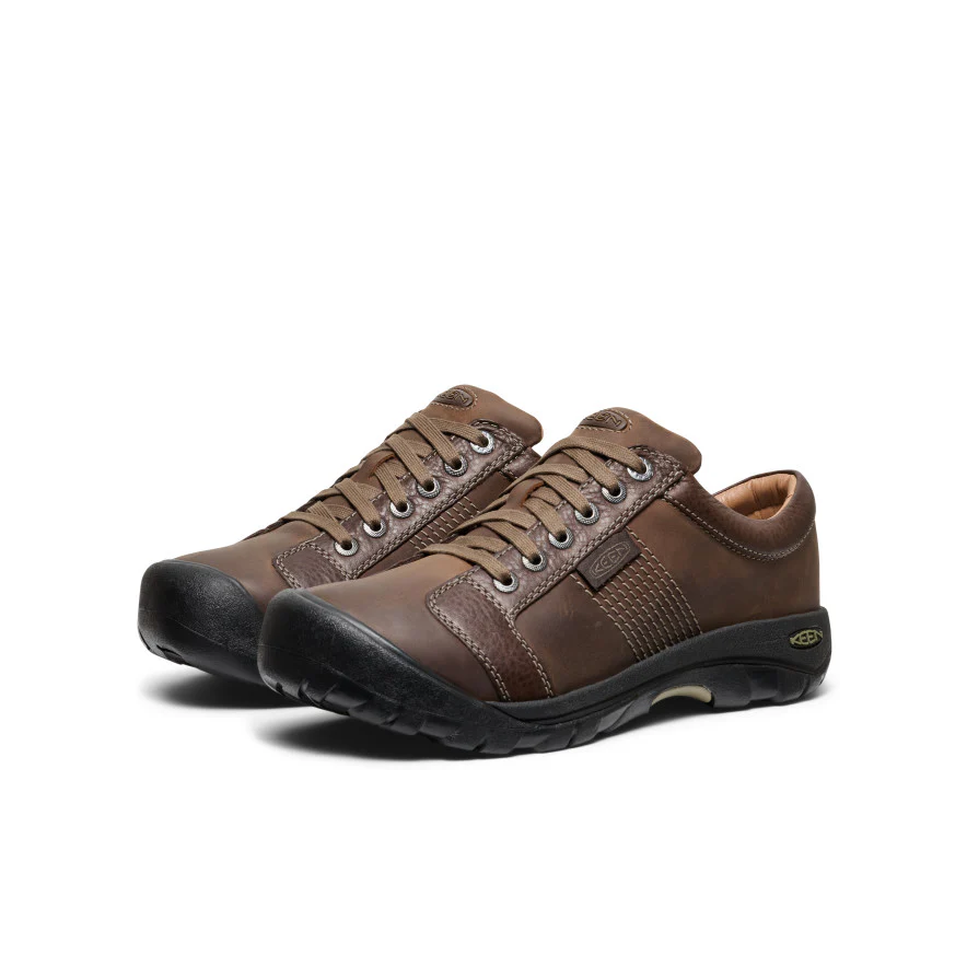 Men's Austin Shoe Wide  |  Chocolate Brown - Image 3