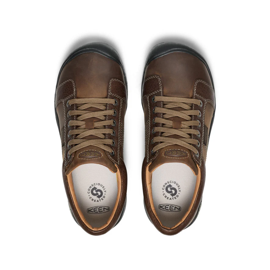 Men's Austin Shoe Wide  |  Chocolate Brown - Image 4
