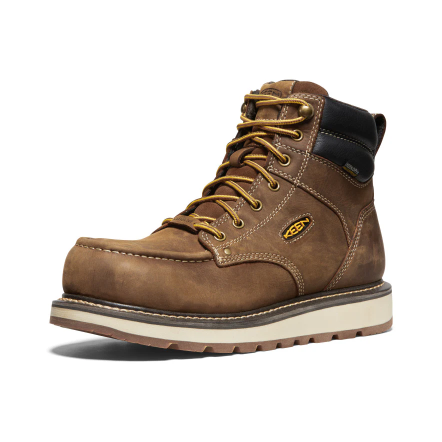 Men's Cincinnati 6" Waterproof Boot (Carbon Toe)  |  Belgian/Sandshell - Image 3