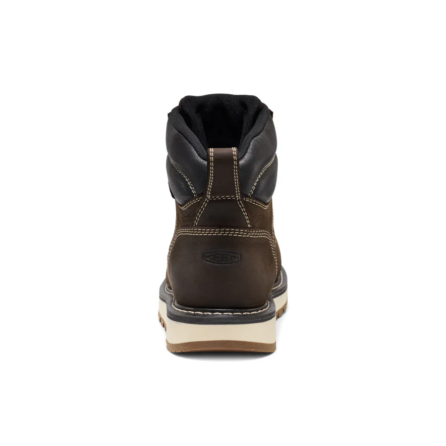 Men's Cincinnati 6" Waterproof Boot (Carbon Toe)  |  Dark Chocolate/Sandshell - Image 5