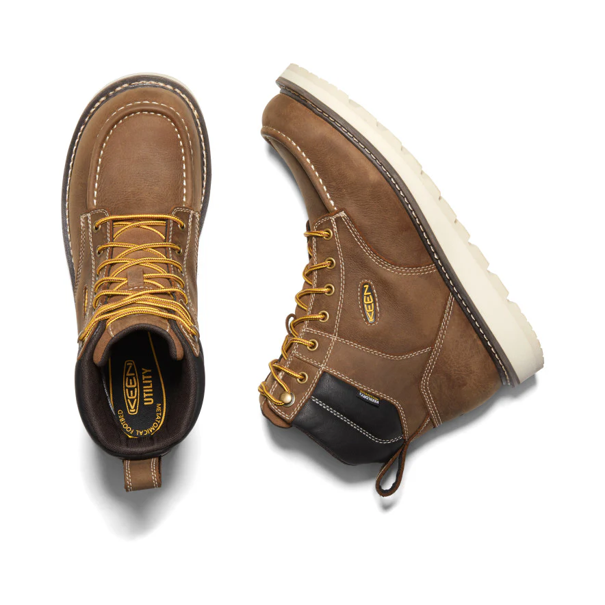 Men's Cincinnati 6" Waterproof Boot (Soft Toe)  |  Belgian/Sandshell - Image 4