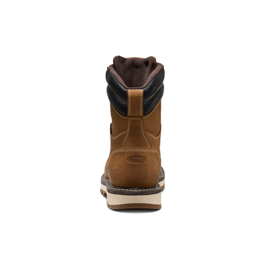 Men's Cincinnati 8" Waterproof 90° Heel Boot (Carbon Toe)  |  Belgian/Sandshell - Image 5