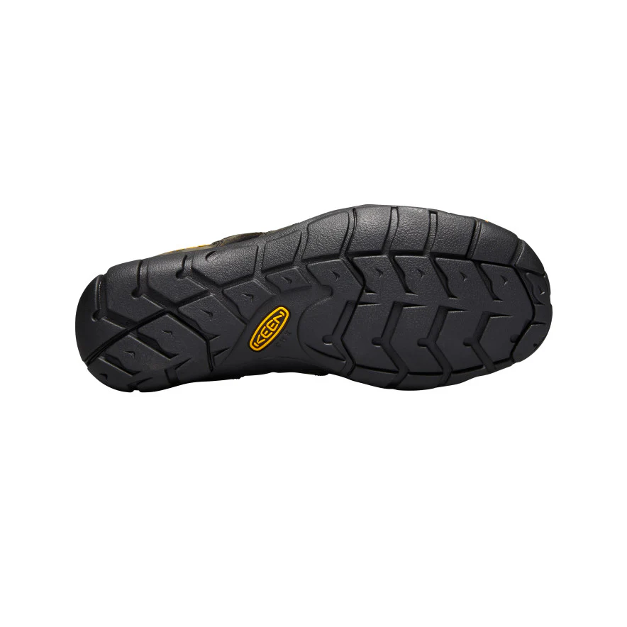 Men's Clearwater CNX Leather Sandal  |  Magnet/Black - Image 5