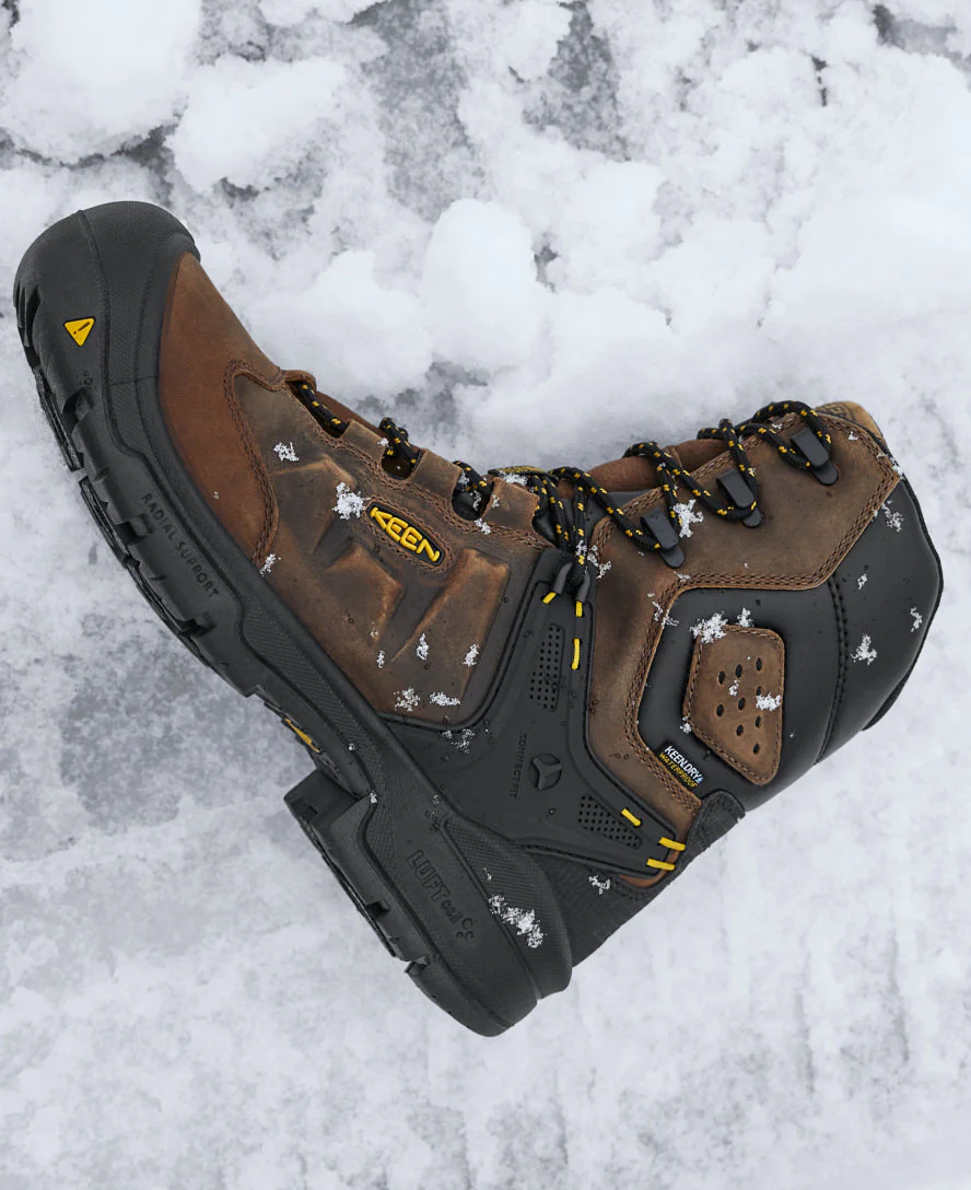 Men's Dover 8" Insulated Waterproof Boot (Carbon Toe) | Dark Earth/Black - Image 7