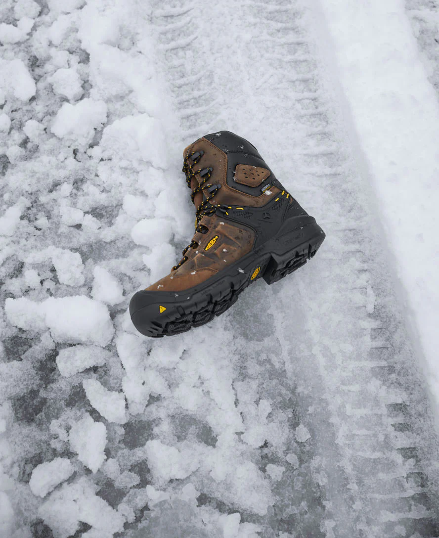 Men's Dover 8" Waterproof Boot (Carbon Toe)  |  Dark Earth/Black - Image 8
