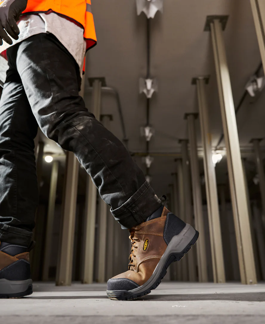 Men's Evanston 6" ESD Boot (Carbon Toe)  |  Bison/Black - Image 9