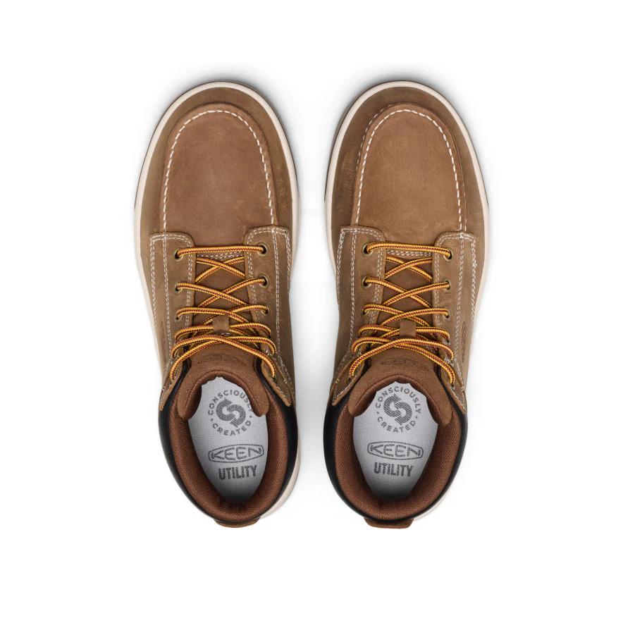 Men's Gibson Boot (Soft Toe)  |  Belgian/Gum - Image 4