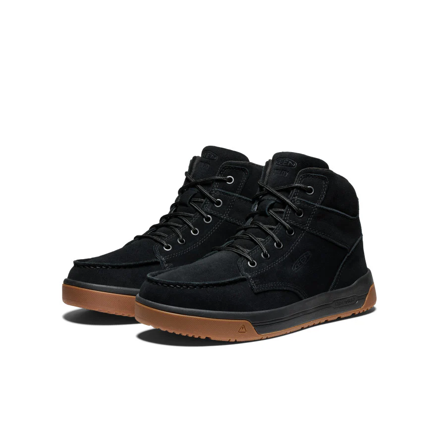 Men's Gibson Boot (Soft Toe)  |  Black/Gum - Image 2