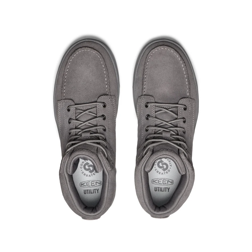 Men's Gibson Boot (Soft Toe)  |  Steel Grey/Steel Grey - Image 4