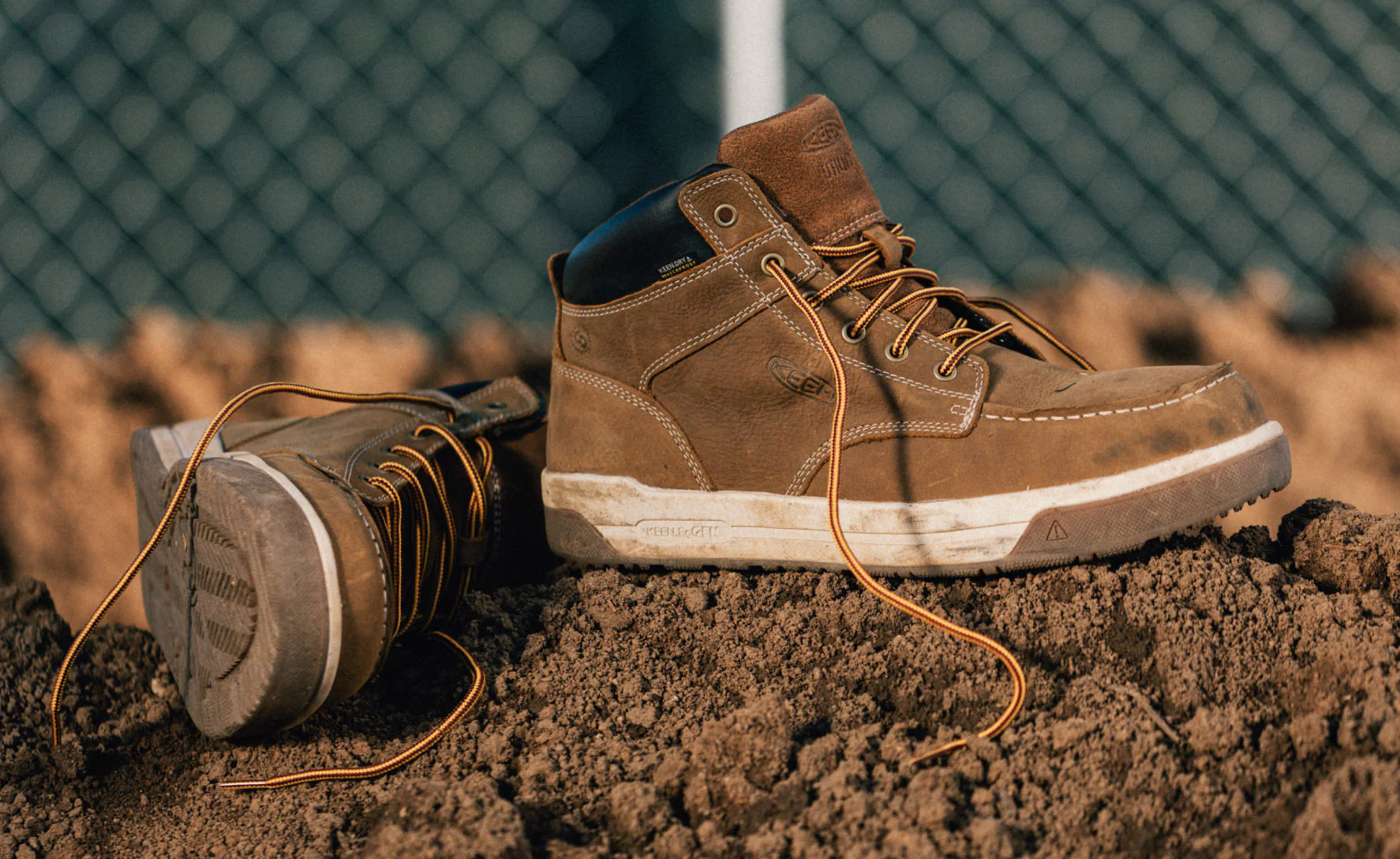 Men's Gibson Waterproof Work Boot (Carbon Toe)  |  Belgian/Gum - Image 7