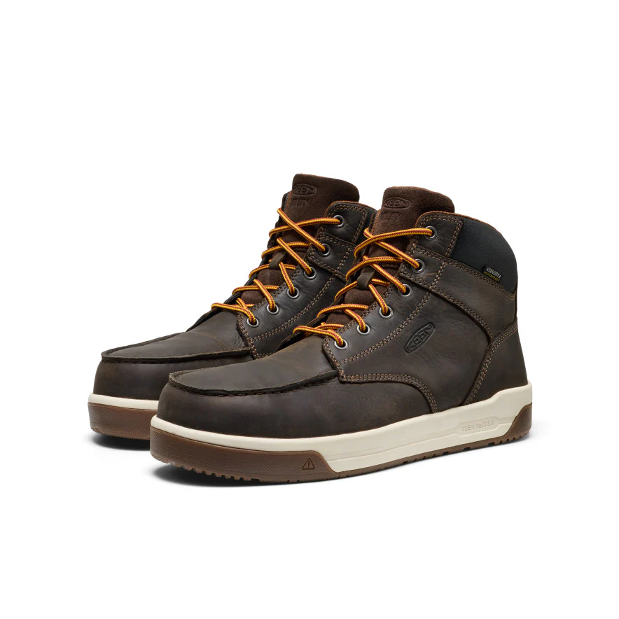 Men's Gibson Waterproof Work Boot (Carbon Toe)  |  Cascade Brown/Gum - Image 2