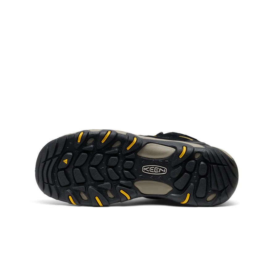 Men's Headout Waterproof Hiking Boot  |  Black/Lemon Curry - Image 6