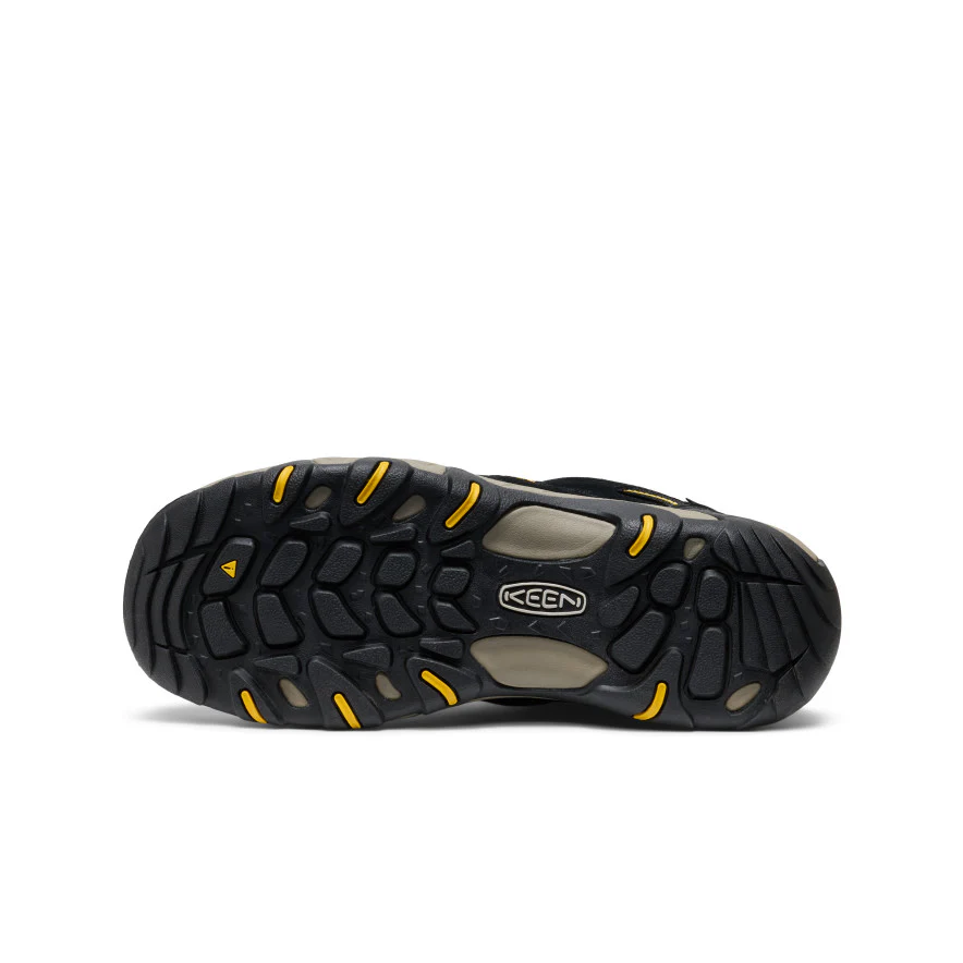 Men's Headout Waterproof Hiking Shoe  |  Black/Lemon Curry - Image 6
