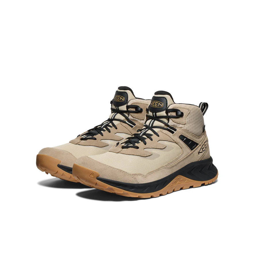 Men's Hightrail Waterproof Hiking Boot  |  Brindle/Oak Buff - Image 2