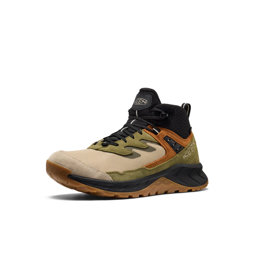 Men's Hightrail Waterproof Hiking Boot  |  Safari/Black - Image 3