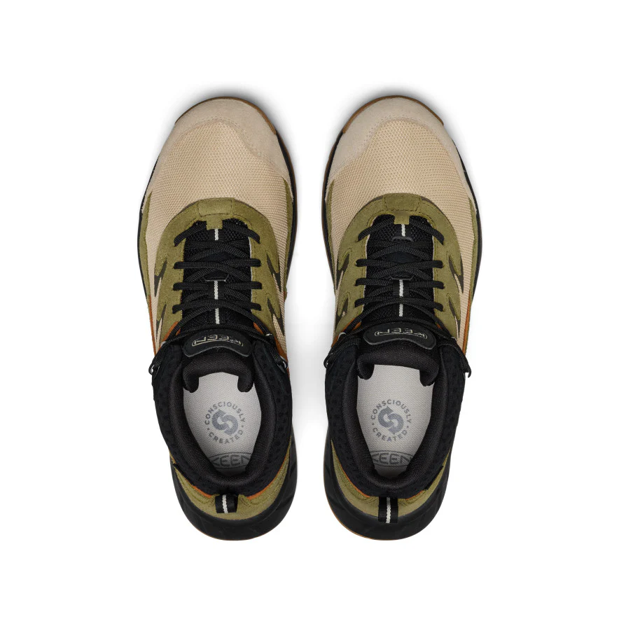 Men's Hightrail Waterproof Hiking Boot  |  Safari/Black - Image 4