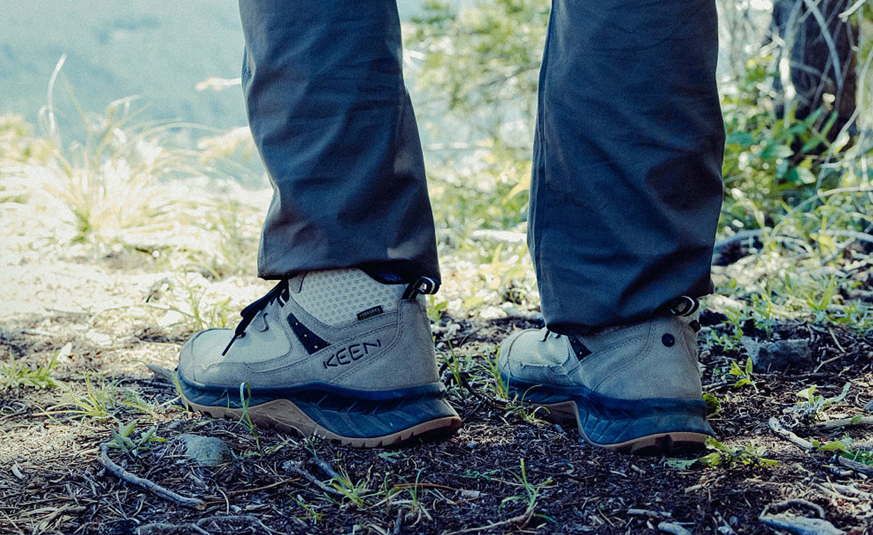 Men's Hightrail Waterproof Hiking Boot  |  Safari/Black - Image 7