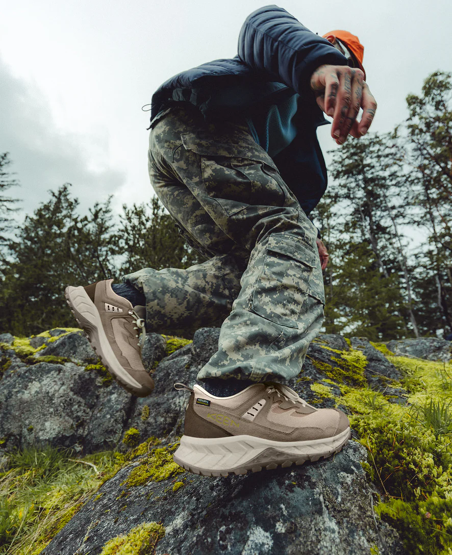 Men's Hightrail Vented Hiking Shoe  |  Martini Olive/Black - Image 7