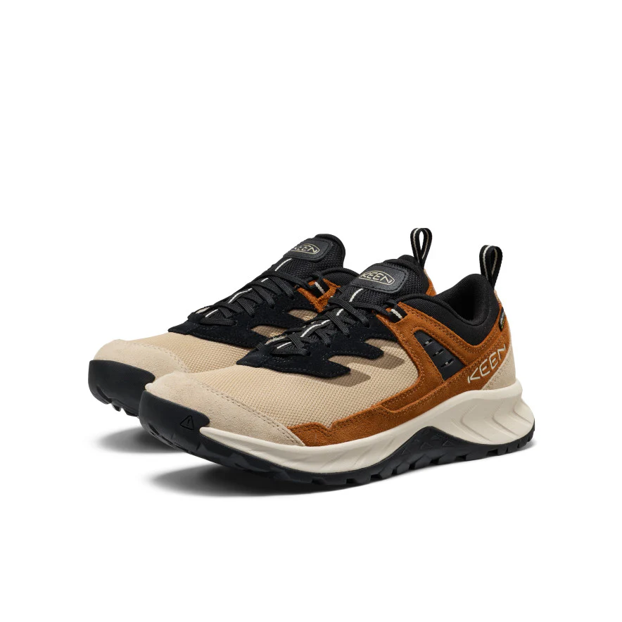 Men's Hightrail Waterproof Hiking Shoe  |  Safari/Roasted Pecan - Image 2