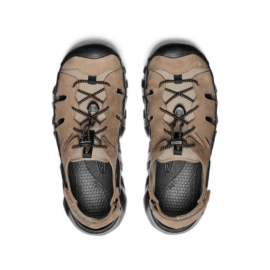 Men's Hyperport Fisherman Leather Sandal | Brindle/Oak Buff - Image 4