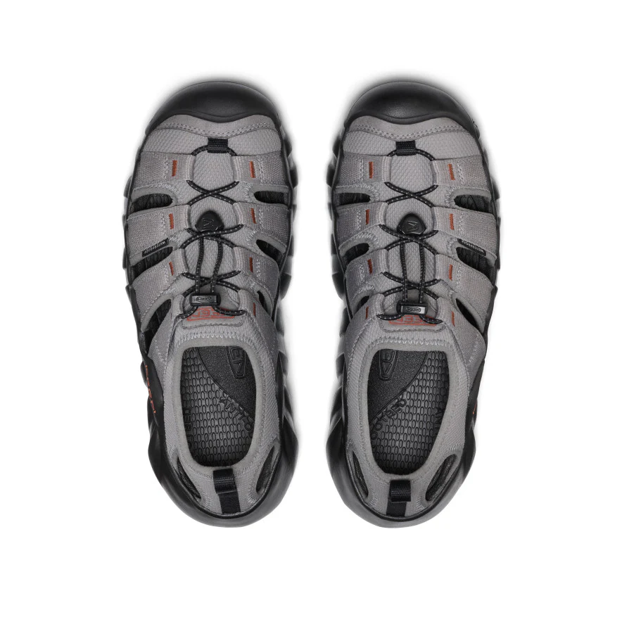 Men's Hyperport H2 Sandal  |  Steel Grey/Burnt Brick - Image 4