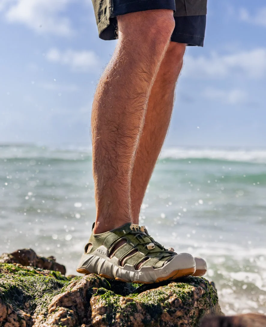 Men's Hyperport H2 Sandal  |  Steel Grey/Burnt Brick - Image 9