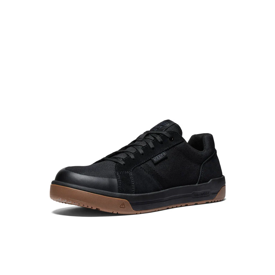 Men's Kenton ESD Work Shoe (Carbon Toe)  |  Black/Gum - Image 3