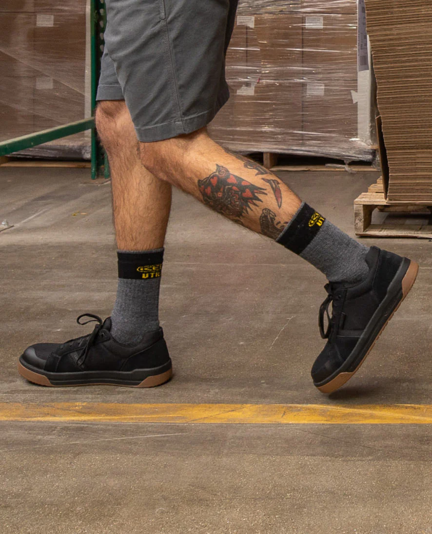 Men's Kenton ESD Work Shoe (Carbon Toe)  |  Magnet/Steel Grey - Image 8