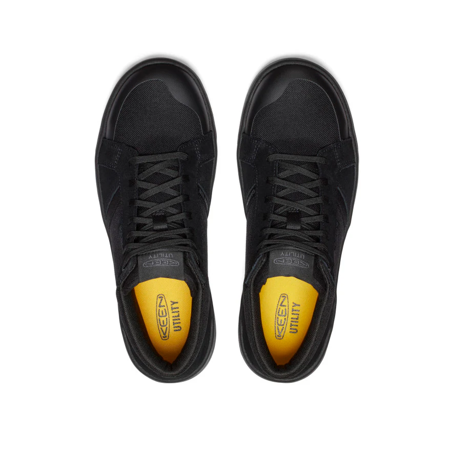 Men's Kenton Mid Work Shoe (Carbon Toe)  |  Black/Gum - Image 4