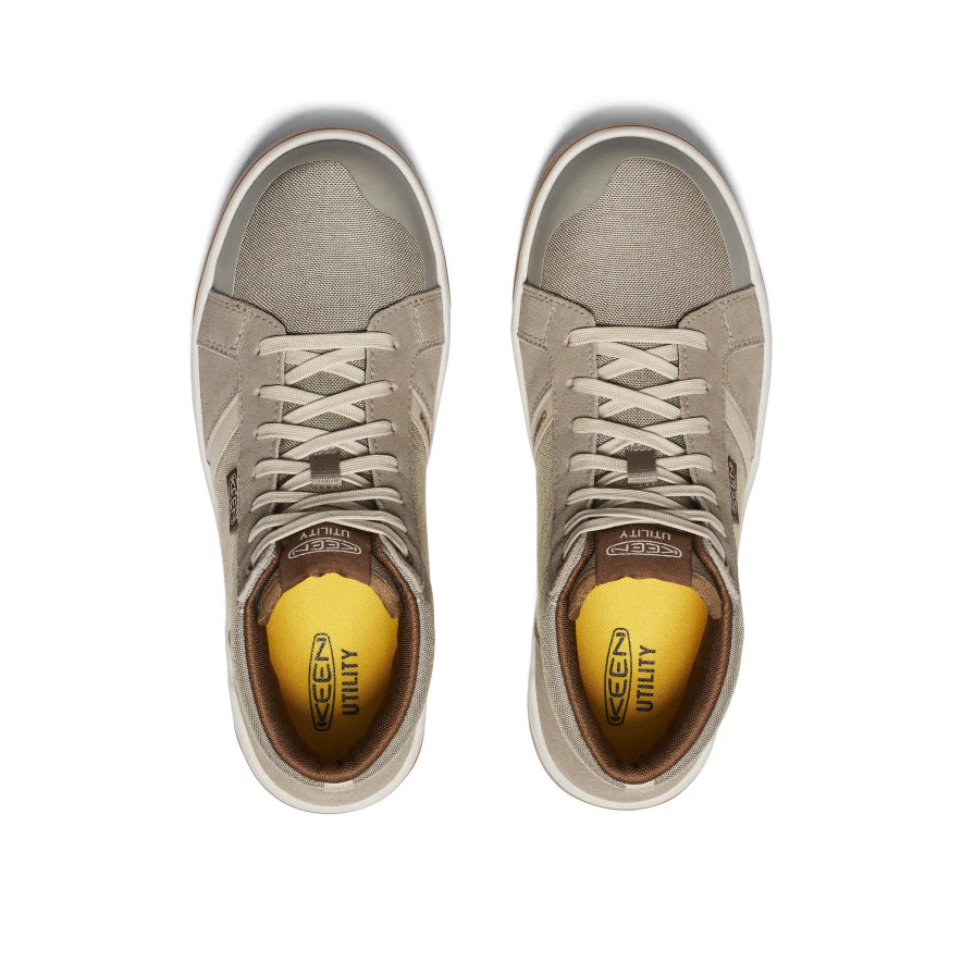 Men's Kenton Mid Work Shoe (Carbon Toe)  |  Brindle/Gum - Image 4