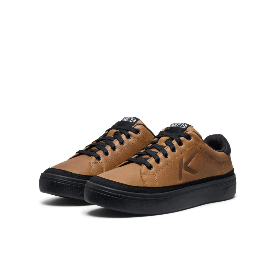 Men's KM1 Leather Sneaker  |  Bison/Black - Image 2