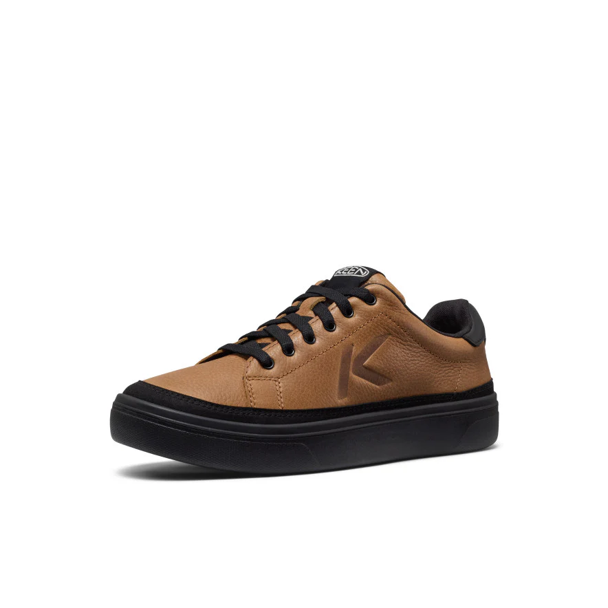 Men's KM1 Leather Sneaker  |  Bison/Black - Image 3