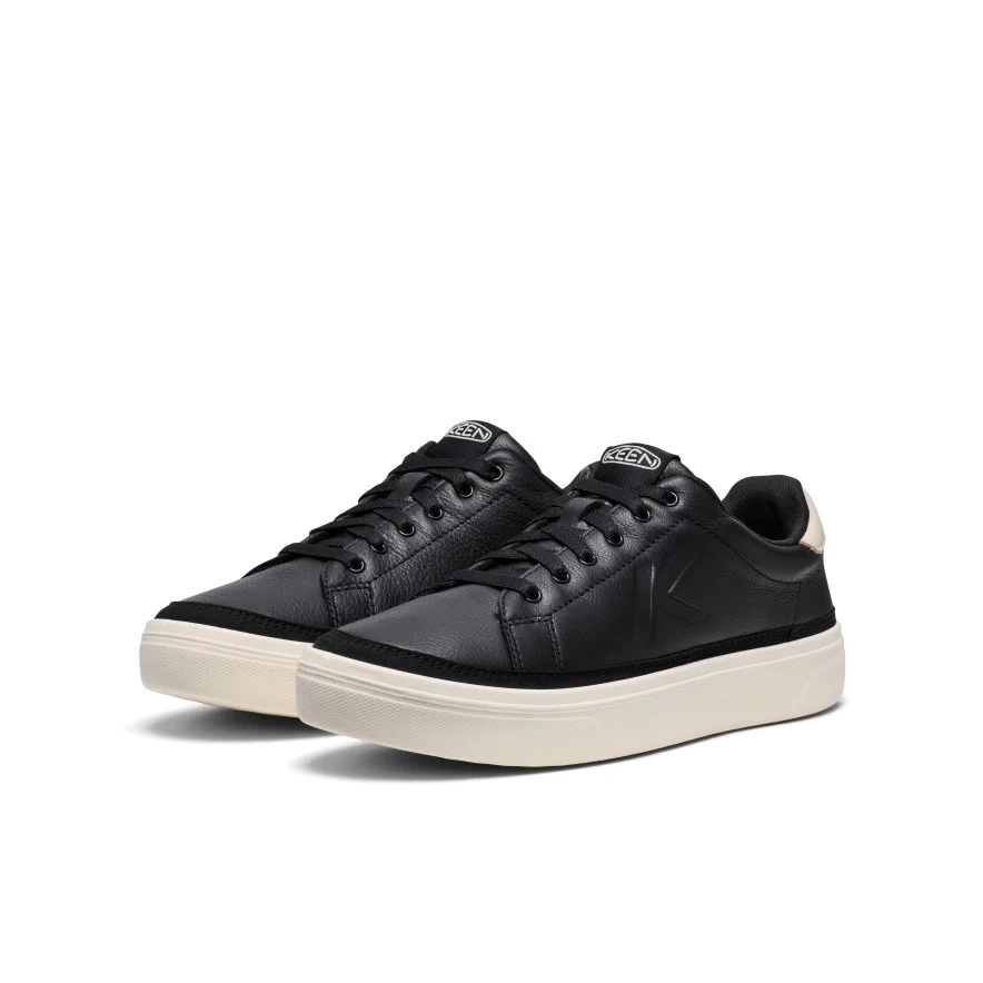 Men's KM1 Leather Sneaker  |  Black/Birch - Image 2