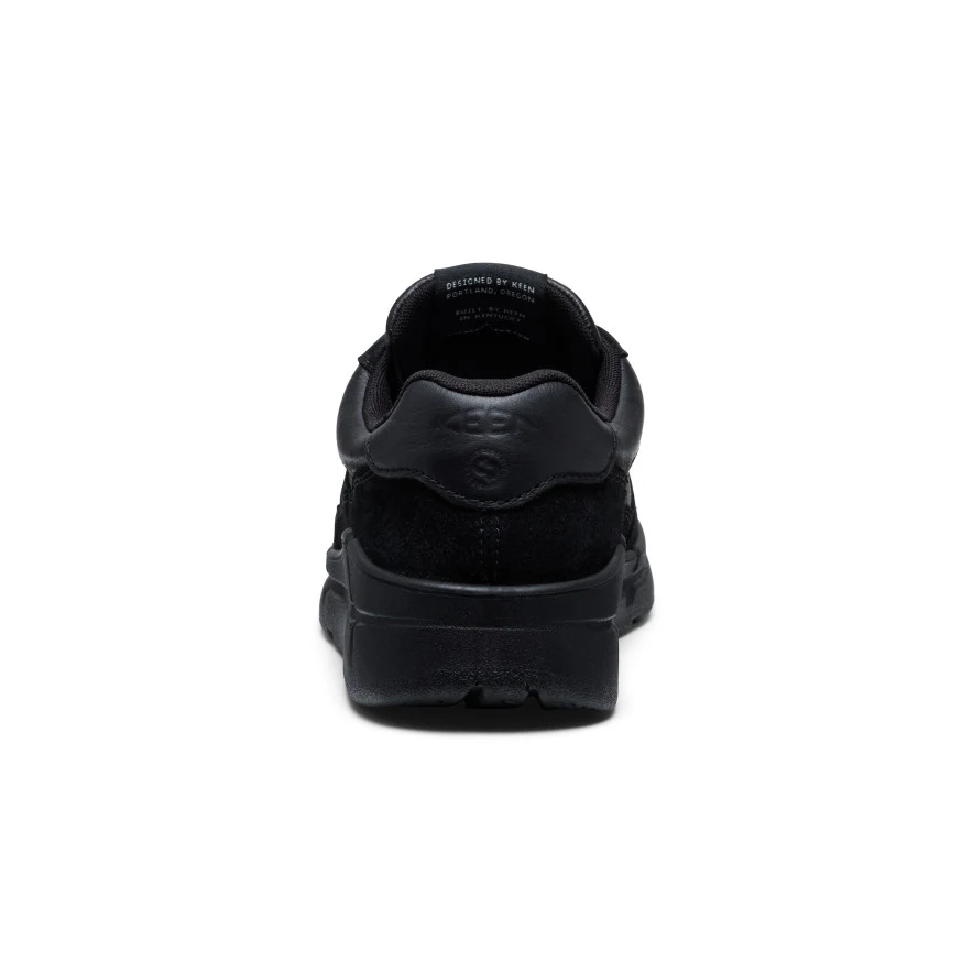 Men's KM2 Leather Jogger  |  Black/Black - Image 5
