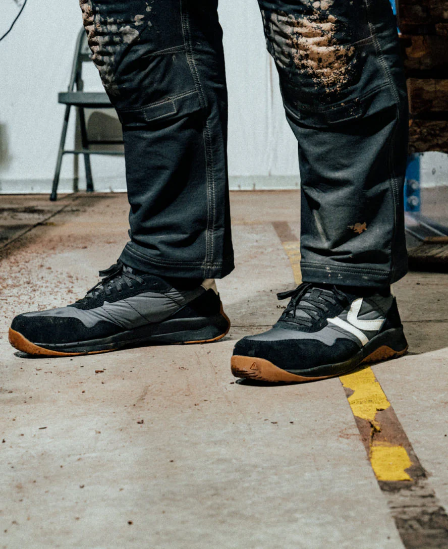 Men's KS86 Utility Work Sneaker (Carbon Toe)  |  Magnet/Gum - Image 8