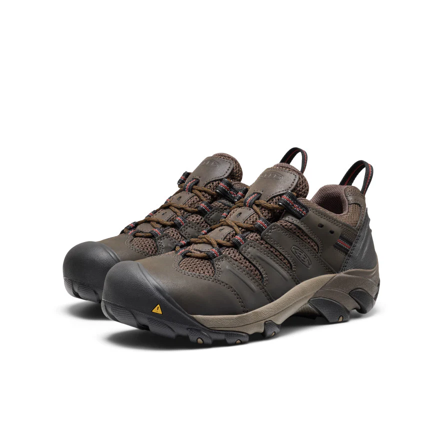 Men's Lansing Low (Steel Toe) | Cascade Brown/Fired Brick - Image 2
