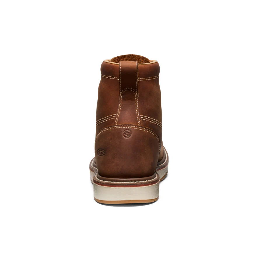 Men's Liberty 6" Boot (Soft Toe)  |  Leather Brown/Birch - Image 5