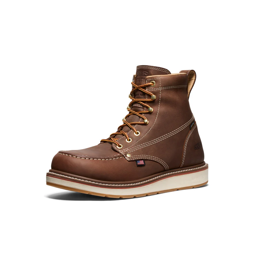 Men's Liberty 6" Waterproof Boot (Carbon Toe) | Chestnut/Gum - Image 3