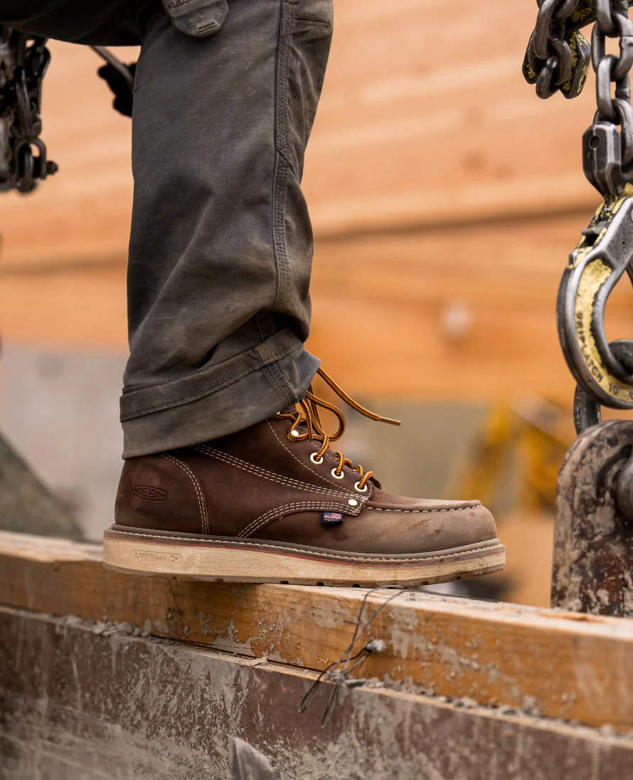 Men's Liberty 6" Waterproof Boot (Carbon Toe) | Chestnut/Gum - Image 9