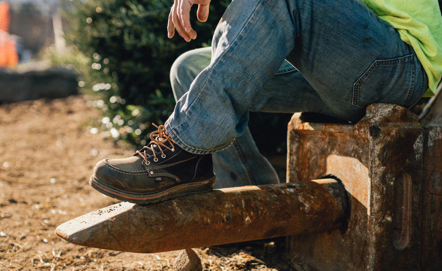 Men's Liberty 6" Waterproof Boot (Carbon Toe)  |  Coffee Bean/Black - Image 7