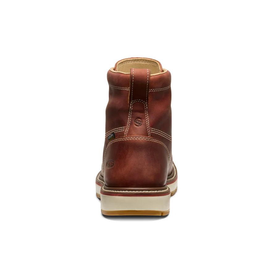 Men's Liberty 6" Waterproof 90° Heel Boot (Carbon Toe) | Bombay Brown/Gum - Image 5