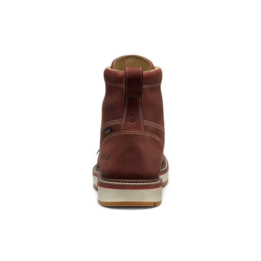 Men's Liberty 6" Waterproof 90° Heel Boot (Soft Toe) | Bombay Brown/Gum - Image 5