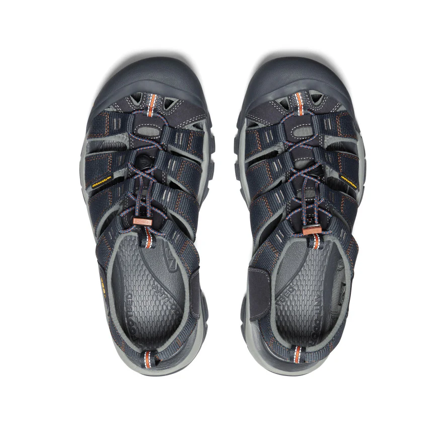 Men's Newport H2 Sandal  |  India Ink/Rust - Image 4
