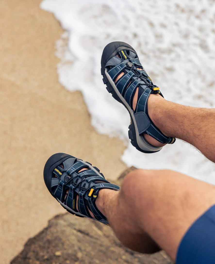 Men's Newport H2 Sandal  |  India Ink/Rust - Image 9