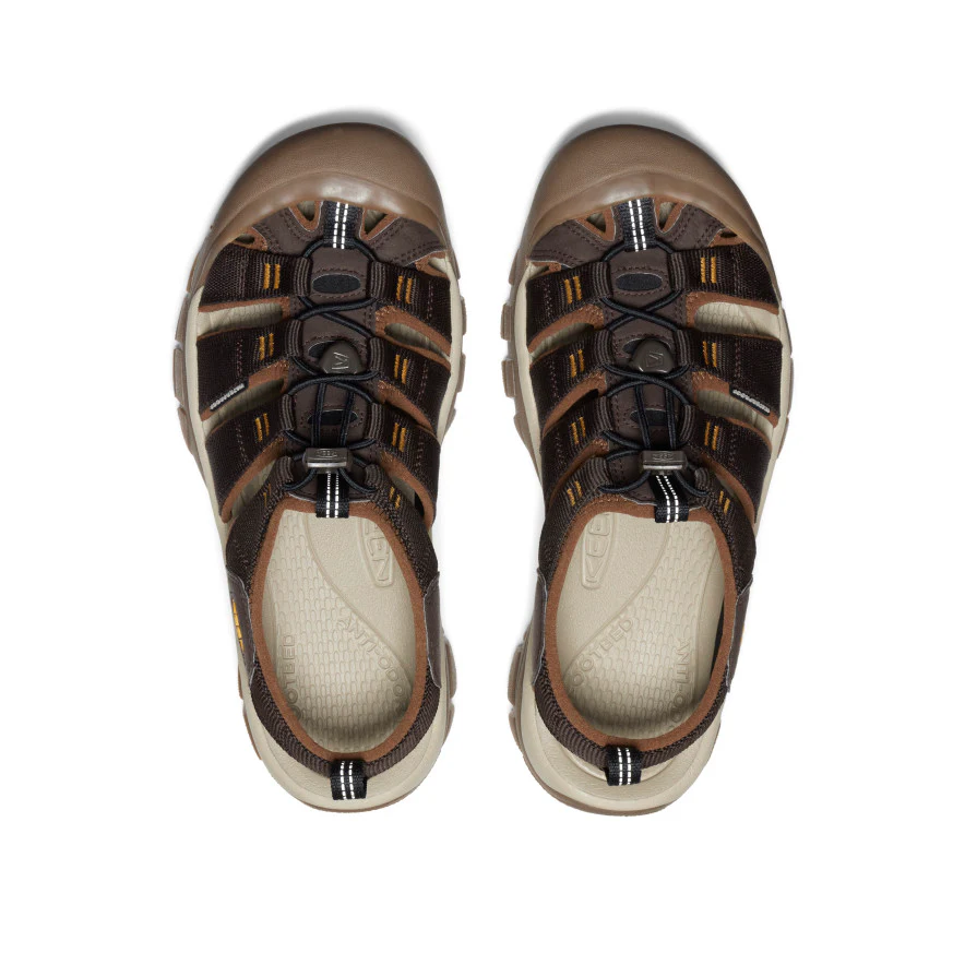 Men's Newport H2 Sandal  |  Java/Golden Yellow - Image 4