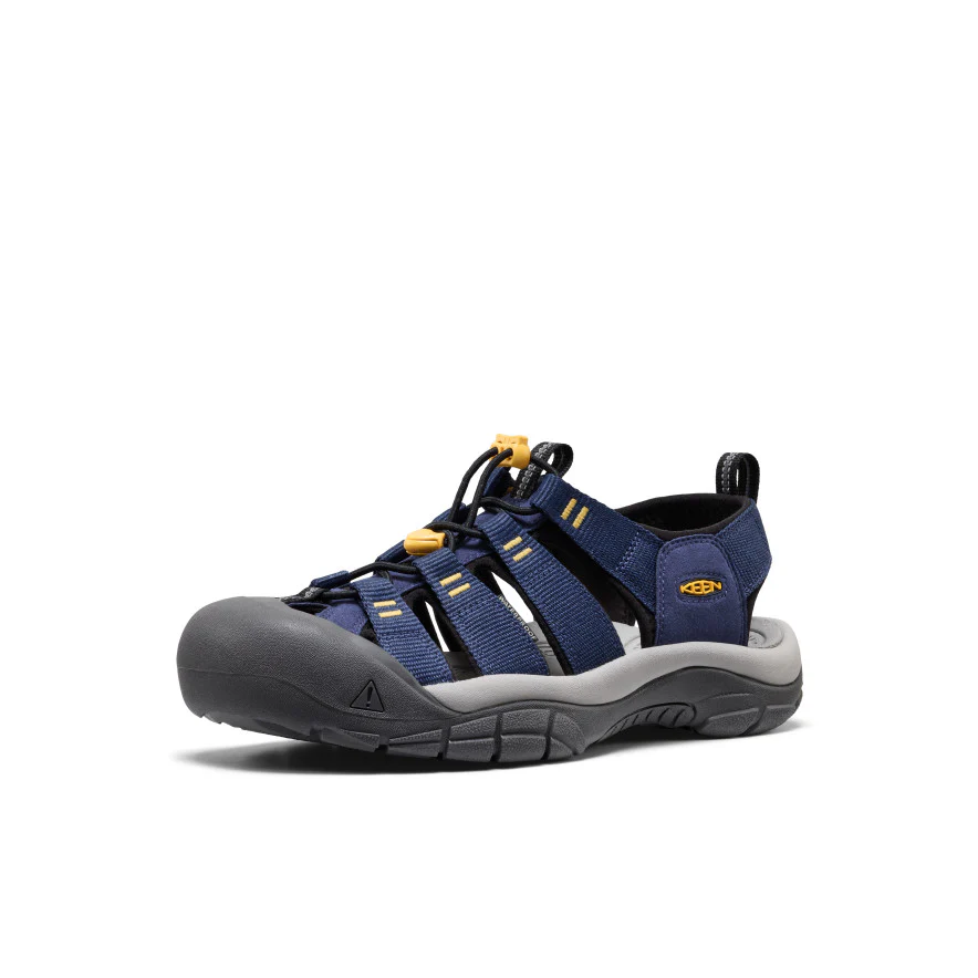 Men's Newport H2 Sandal  |  Naval Academy/Keen Yellow - Image 3