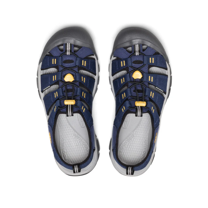 Men's Newport H2 Sandal  |  Naval Academy/Keen Yellow - Image 4